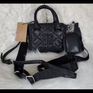 steve madden (BBABI) Satchel Crossbody Bag w/Air Pod Case *Limited Edition*